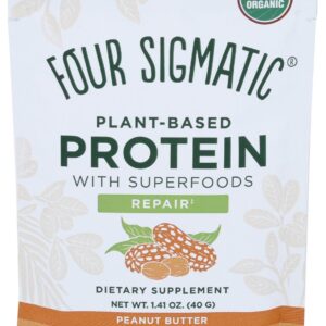 FOUR SIGMATIC: Peanut Butter Protein Powder, 1.41 oz
